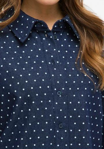 Джинсовая блузка