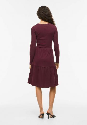 Вязаное платье