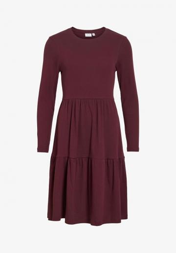 Вязаное платье