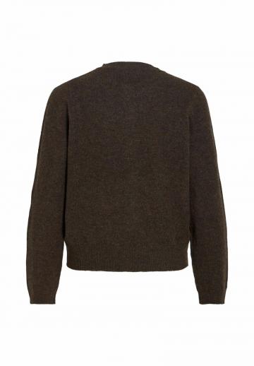 Вязаный жилет