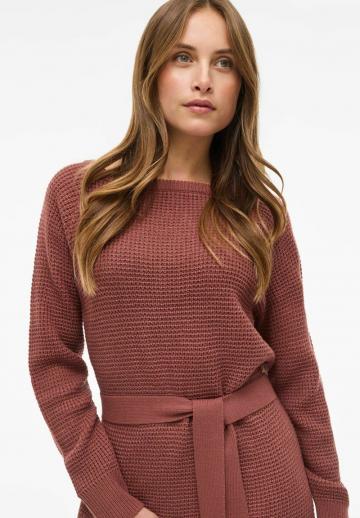 Вязаное платье