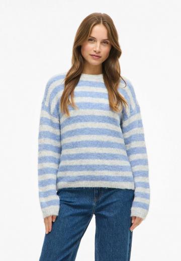 Пуловер в полоску