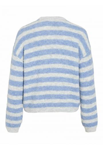 Пуловер в полоску