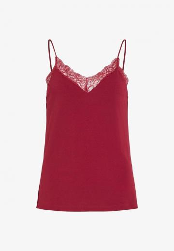 Топ на бретельках