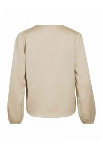 Атласная блузка