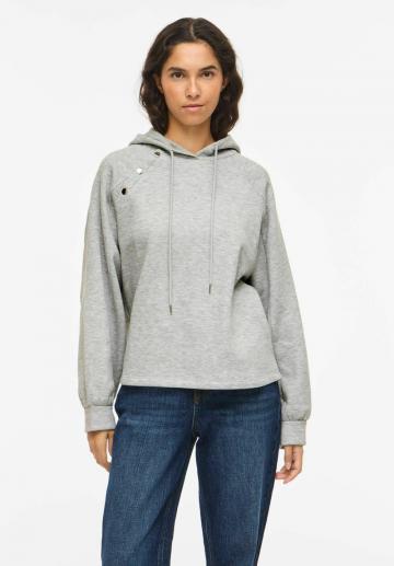 Пуловер с капюшоном