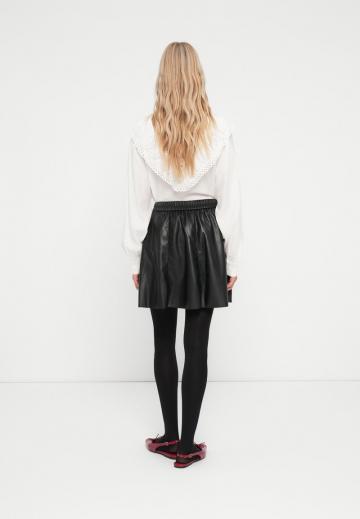 Кожаная юбка