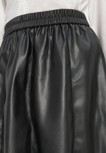 Кожаная юбка