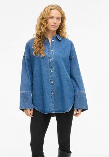 Джинсовая блузка