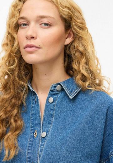 Джинсовая блузка