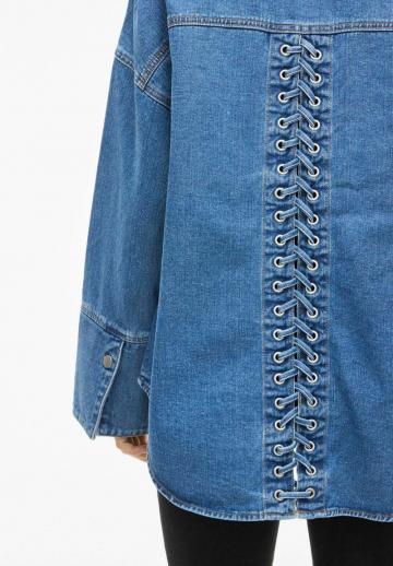 Джинсовая блузка