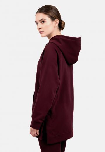 Пуловер с капюшоном