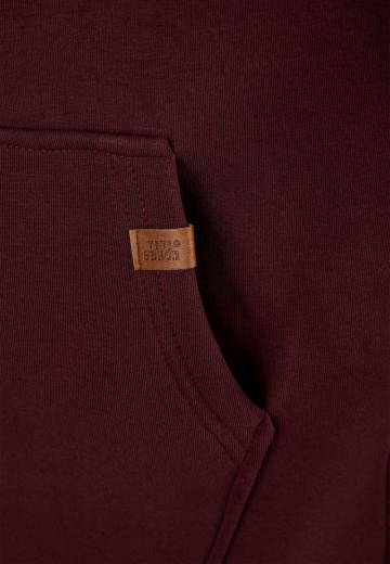 Пуловер с капюшоном