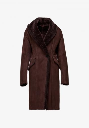 Кожаное пальто