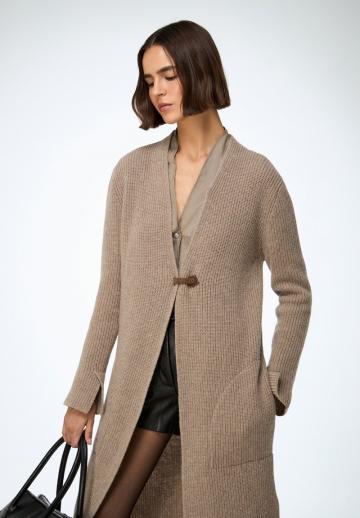 Длинный кардиган