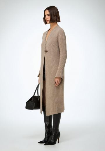 Длинный кардиган
