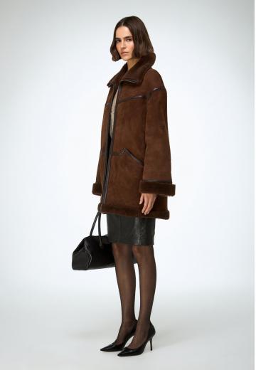 Кожаное пальто