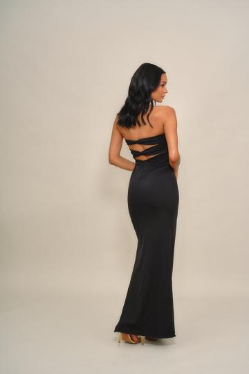 Платье без бретелек