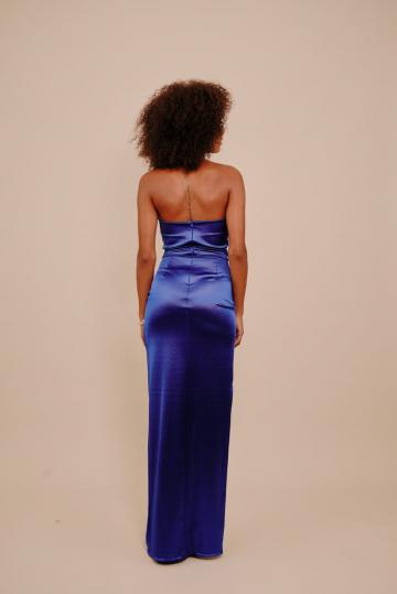 Платье без бретелек