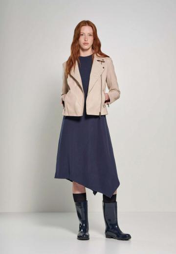 Вязаное платье