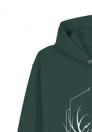 Пуловер с капюшоном