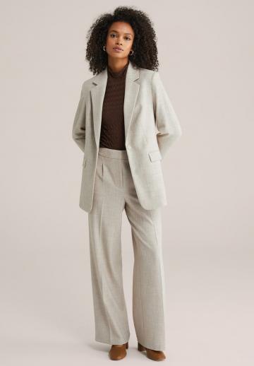 Длинный блейзер