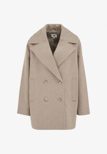 Шерстяное пальто