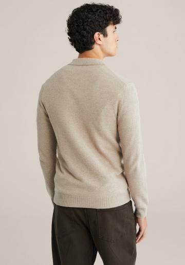 Поло с длинным рукавом