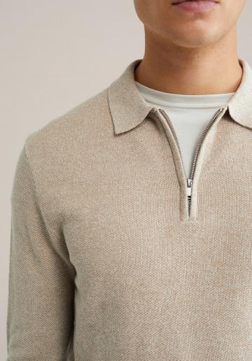 Поло с длинным рукавом