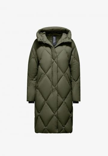 Пуховое пальто