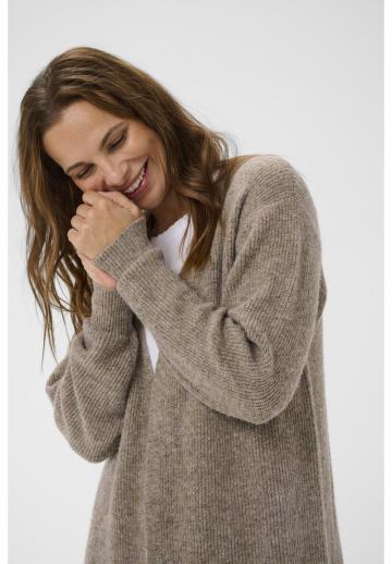 Длинный кардиган