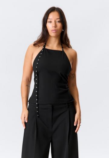 Топ на бретельках