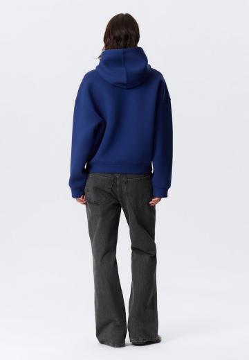 Пуловер с капюшоном