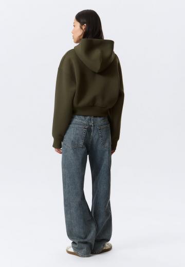 Пуловер с капюшоном