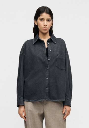 Джинсовая блузка