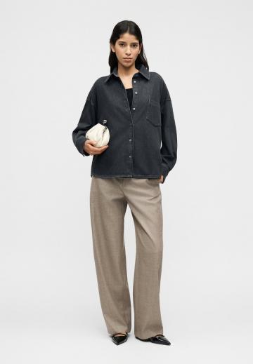 Джинсовая блузка