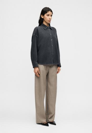 Джинсовая блузка