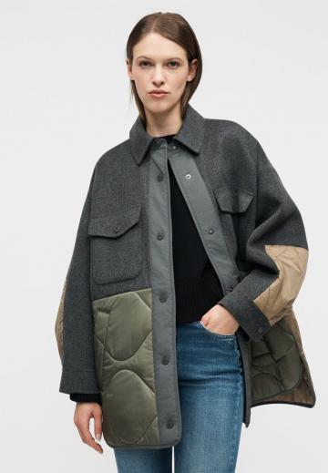 Шерстяное пальто