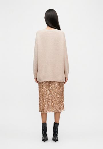 Длинный пуловер