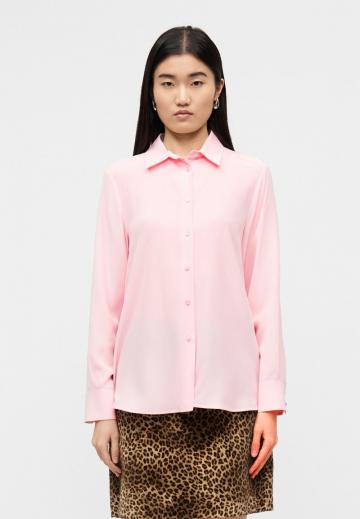 Атласная блузка