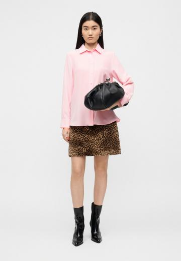 Атласная блузка