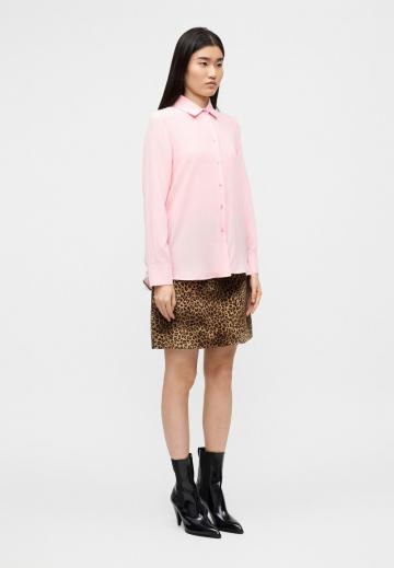 Атласная блузка