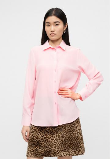 Атласная блузка