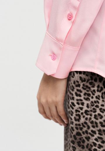 Атласная блузка