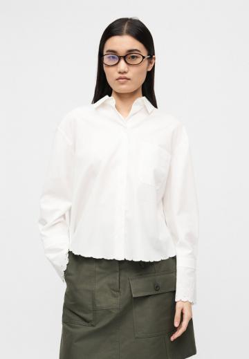 Юбка с накладными карманами