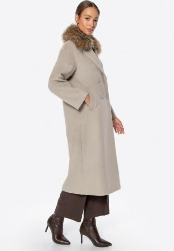 Шерстяное пальто