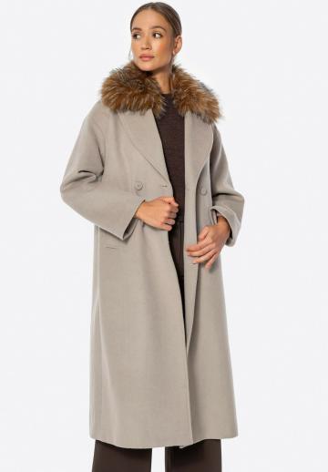 Шерстяное пальто