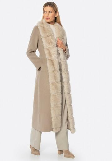 Шерстяное пальто