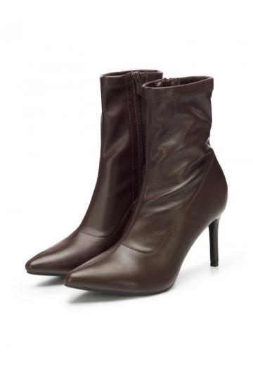 Полусапожки на высоком каблуке