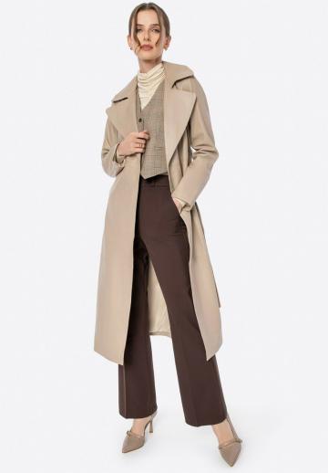 Кожаное пальто